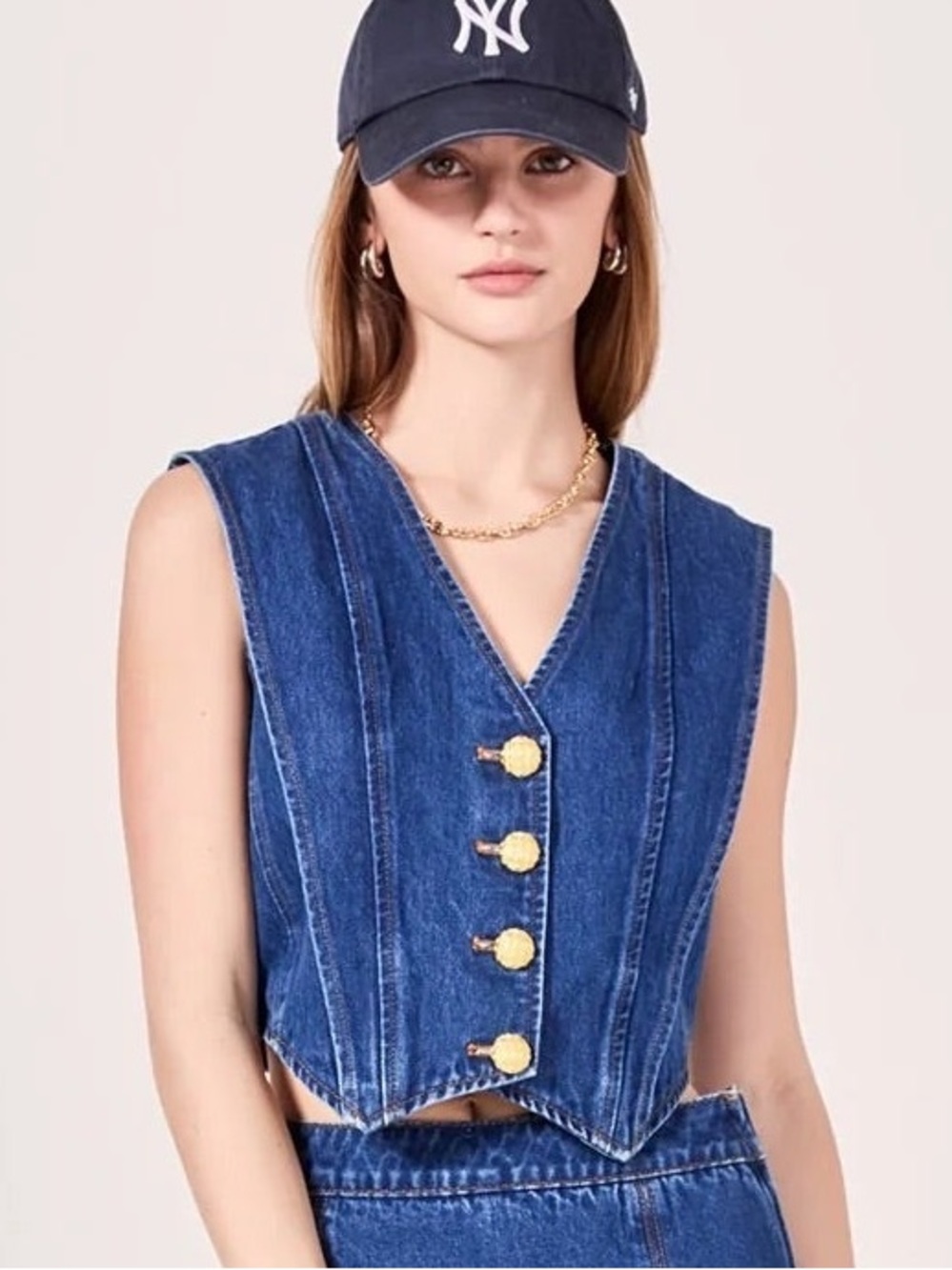 NWT (L) English Factory Denim Vest